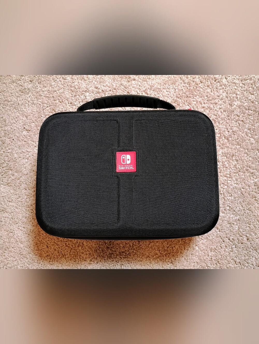 Nintendo Black Carrying Case with Red Logo
